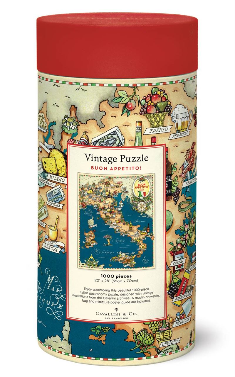 Buon Appetito 1000 Pce - Vintage Puzzle