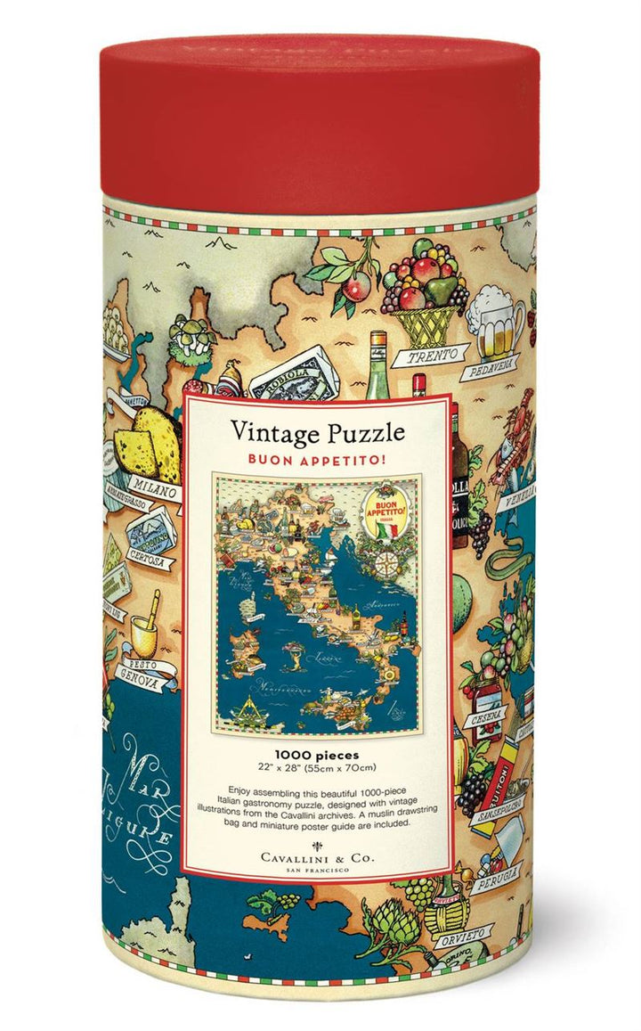 Buon Appetito 1000 Pce - Vintage Puzzle