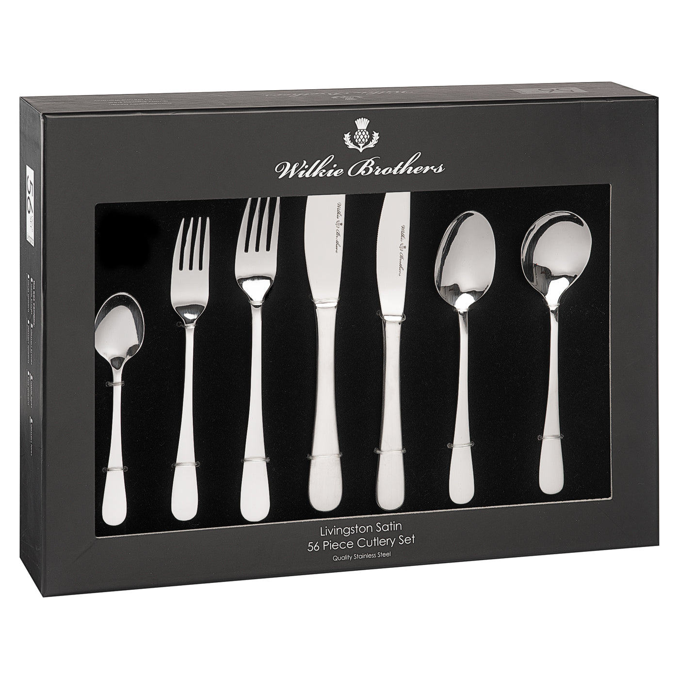 Wilkie Livingston Sat 56pc Cutlery Set