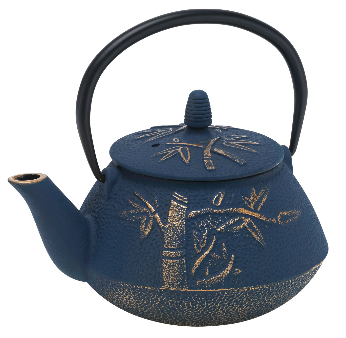 Bamboo Teapot 800ml - Nvy/Bronze