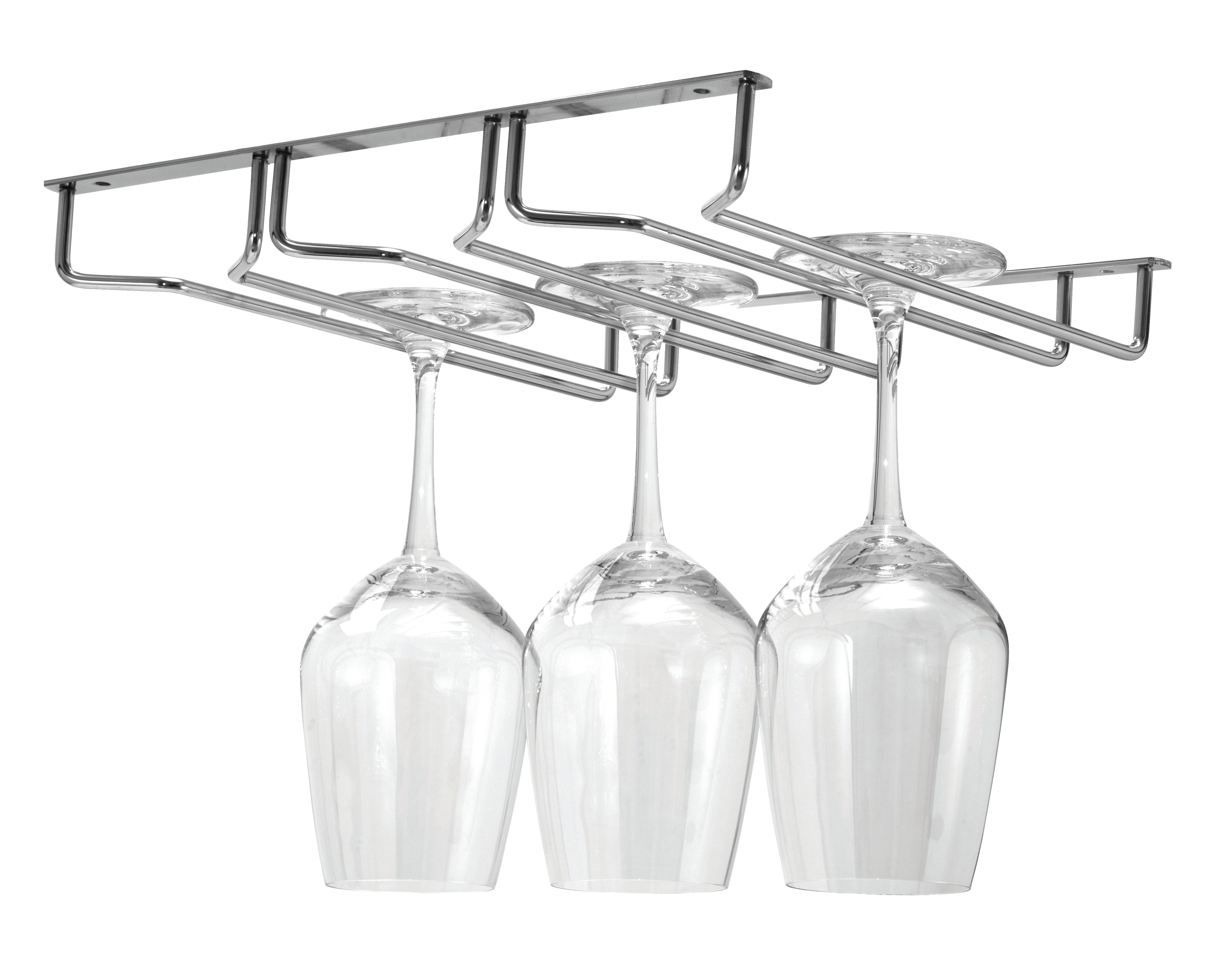 Triple Row Stem Glass Rack 28cm – Outdo Homestore