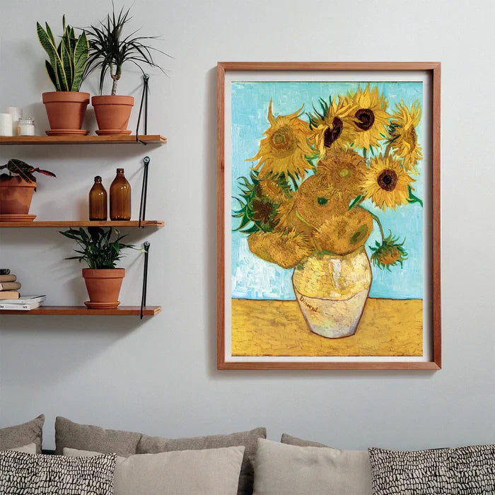 Sunflowers, Museum, 1000pcs, Compact