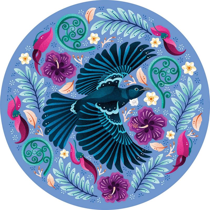 Tui Button Rounded Tuneful Tui 1000 Pce - Round Puzzle – Outdo Homestore