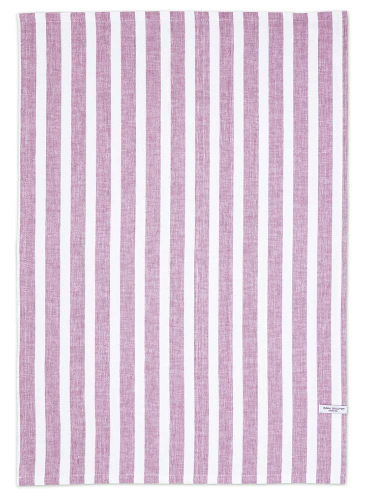 Royal Doulton 1815 Brights Tea Towel Purple Pack of 3