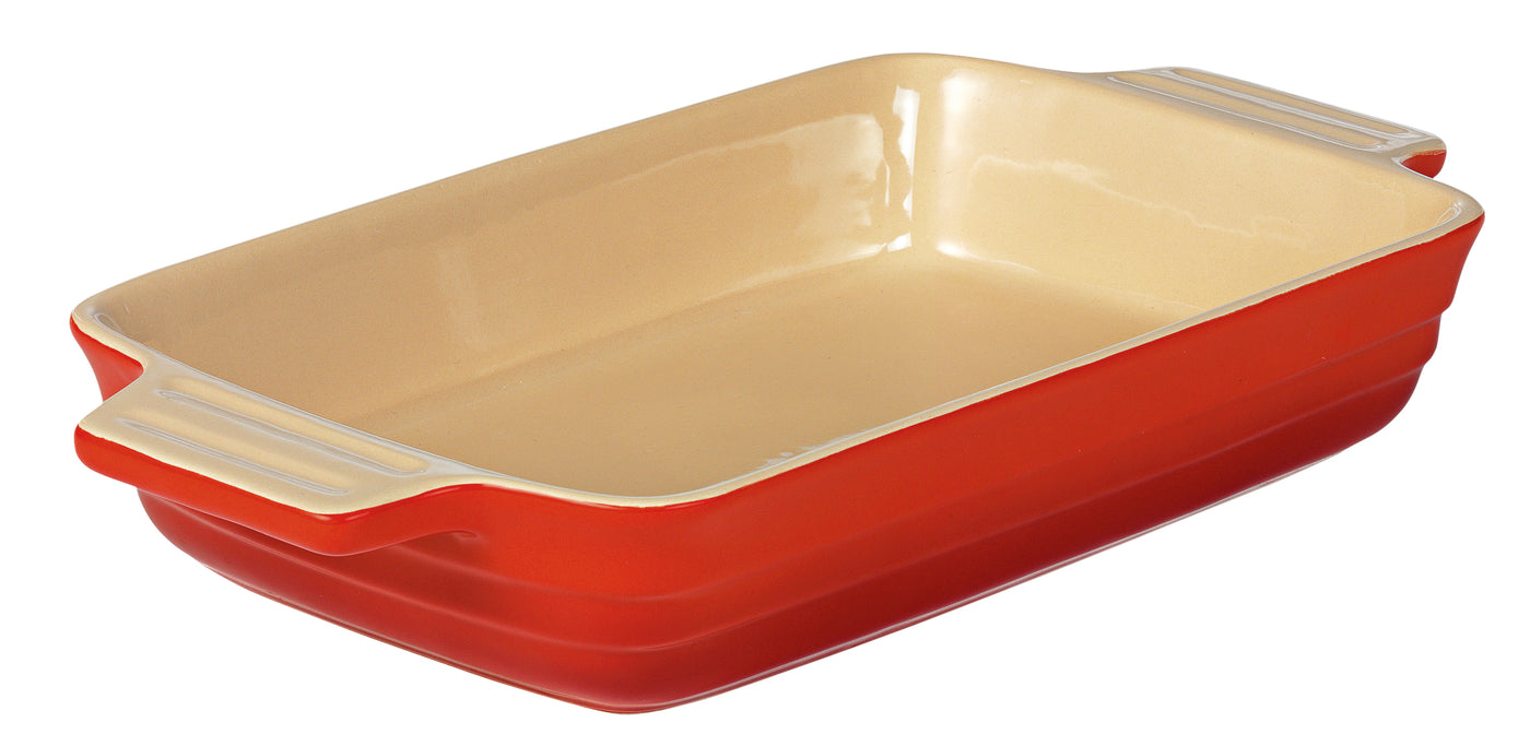 La Cuisson XL Rectangular Baker Red