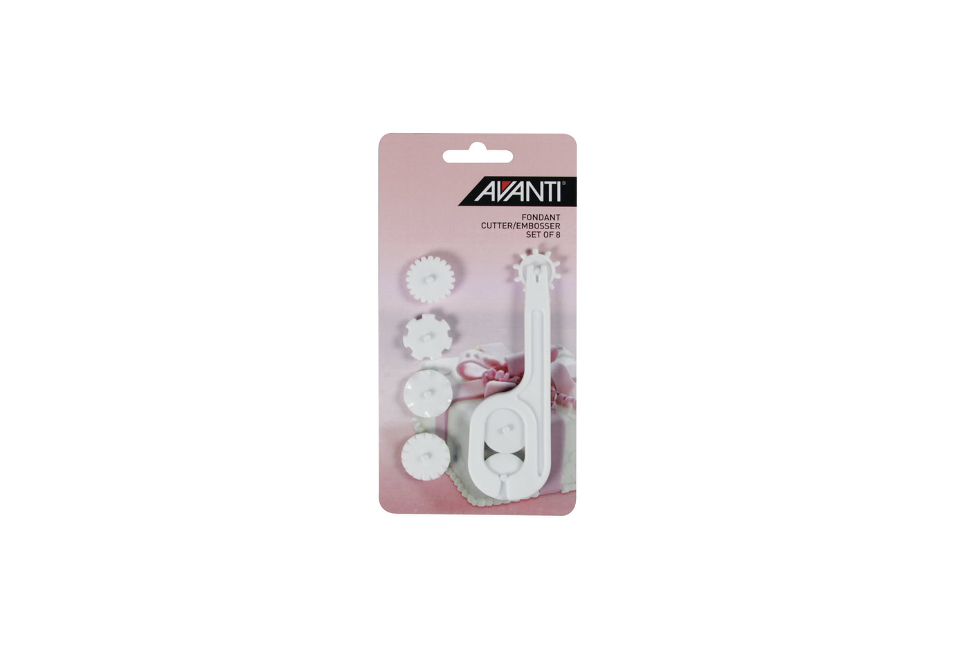 Fondant Cutter/Embosser Set - 8pce