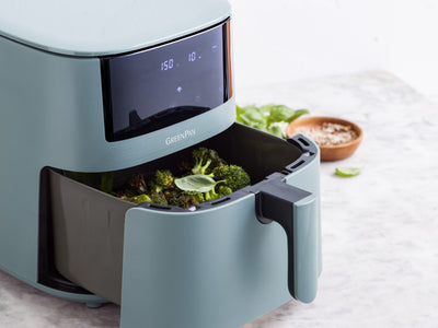 GreenPan Bistro Airfryer 1 basket 7.2L- 
Smokey Blue
