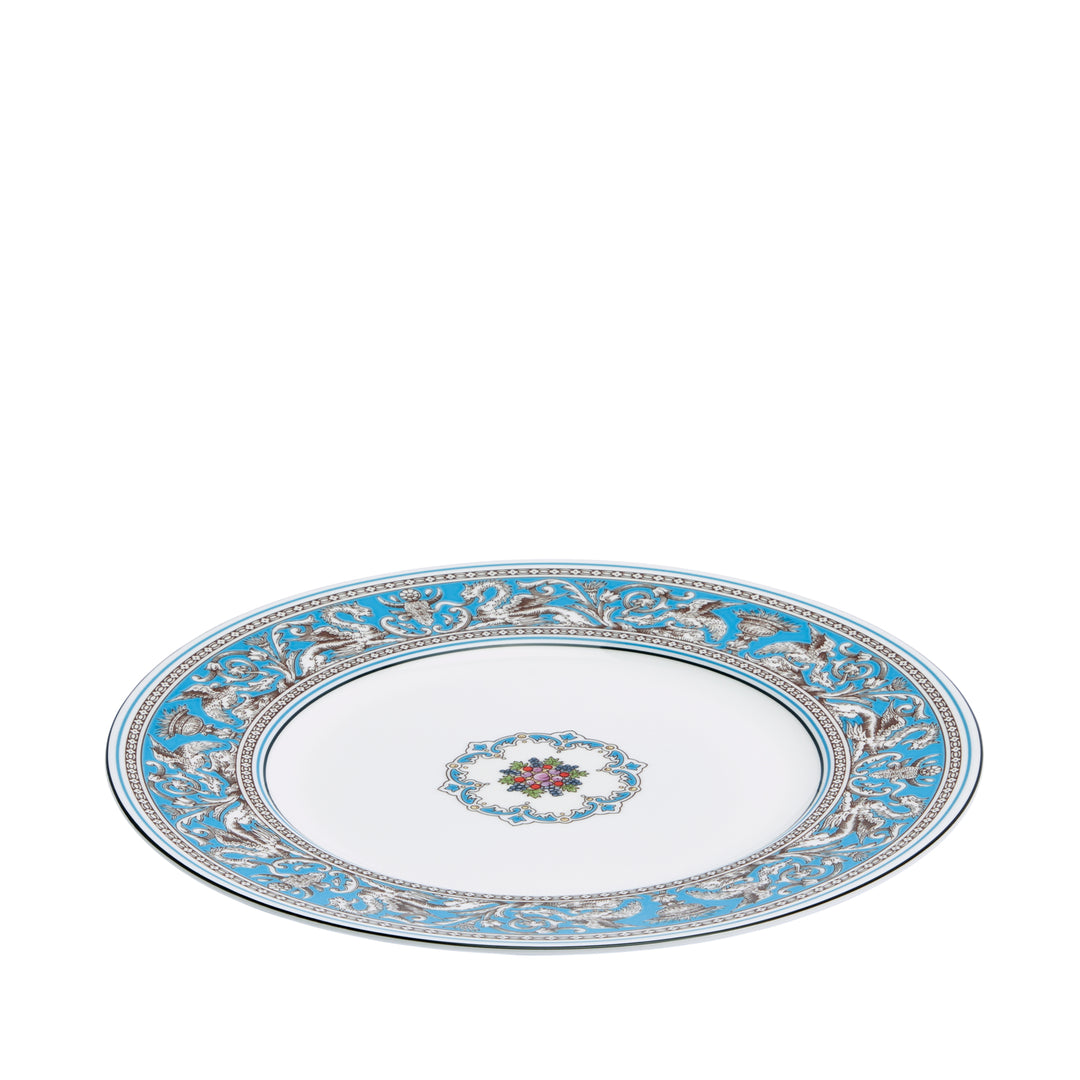 Florentine Colours  Plate 27cm Turquoise