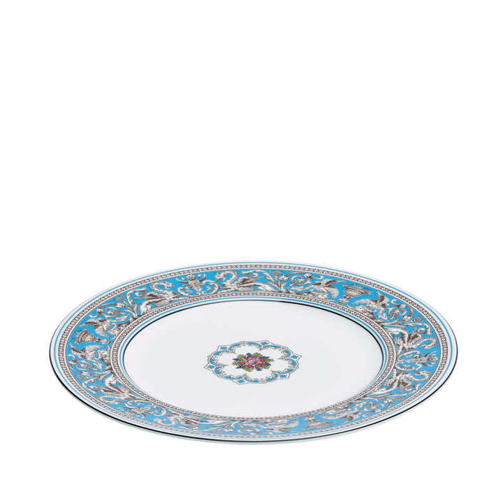 Florentine Colours  Plate 27cm Turquoise