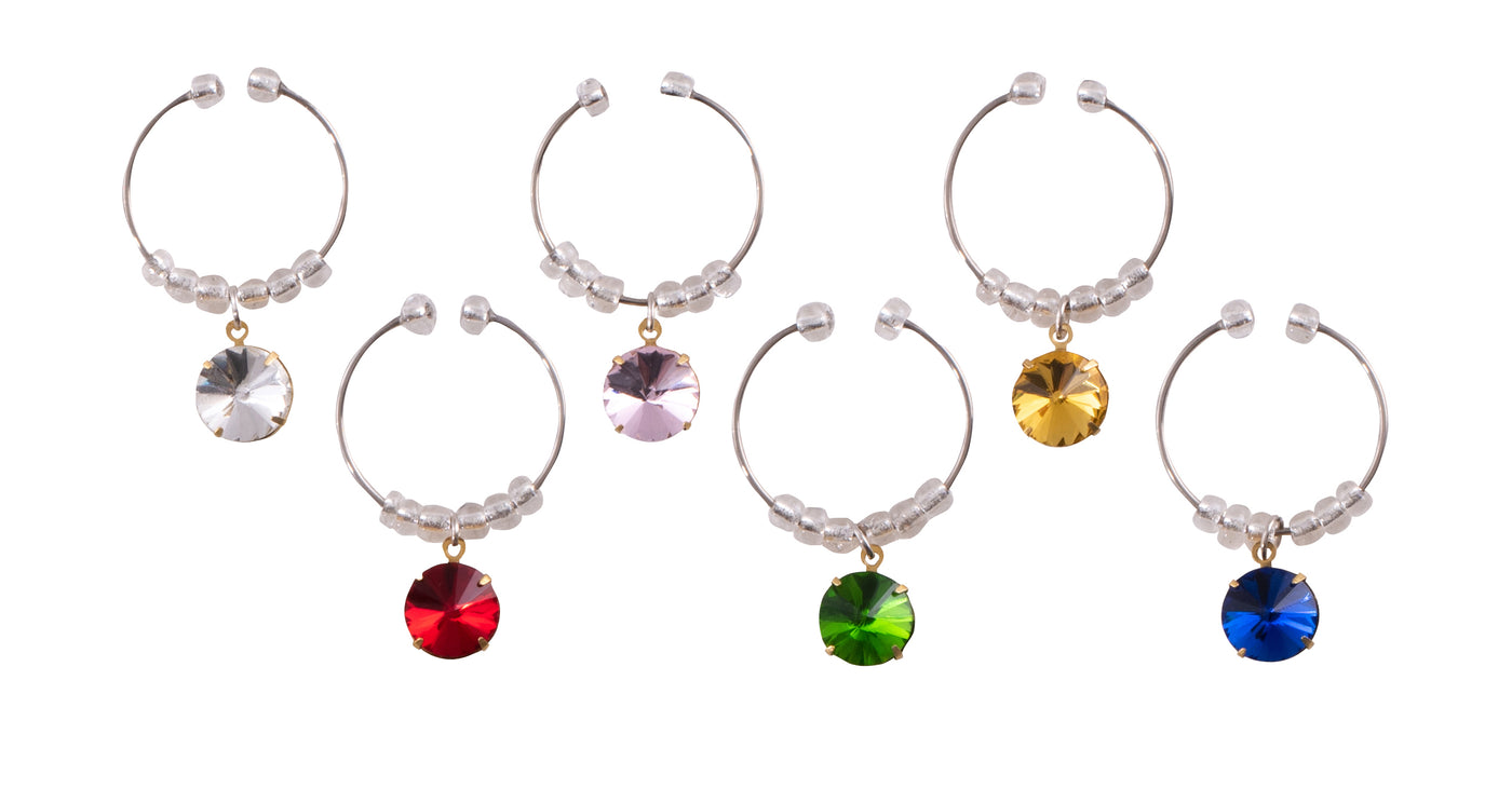 Wine Charms - Gem Stones