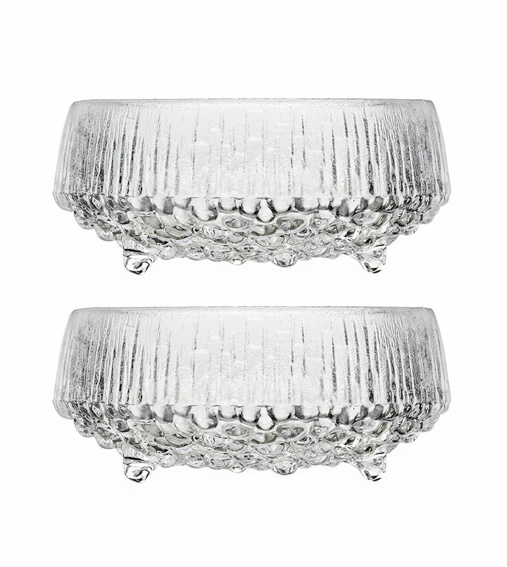 Bowl 11.5cm Clear Pair