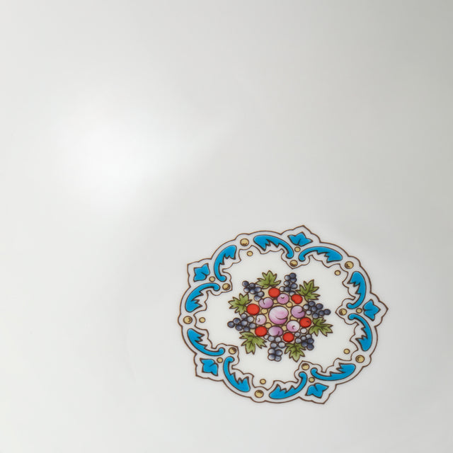 Florentine Turquoise Cereal Bowl