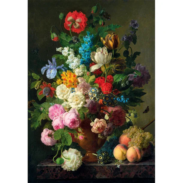 Bowl of Flowers - 1000 Piece Jigsaw Puzzle