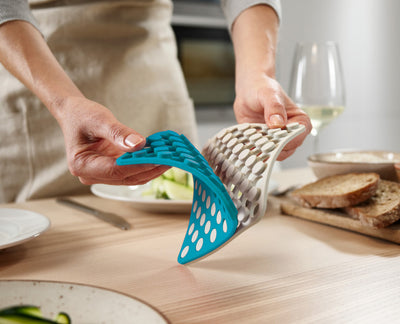 2pc Silicone Trivets (Opal/Stone)