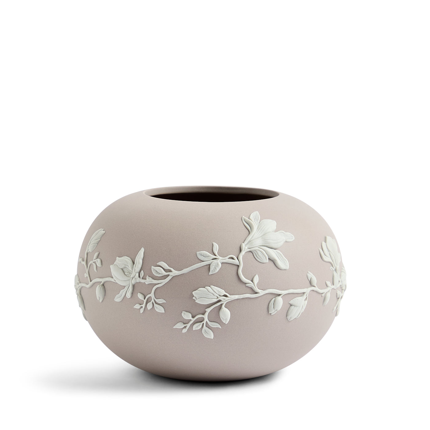 Magnolia Blossom Mink Rose Bowl