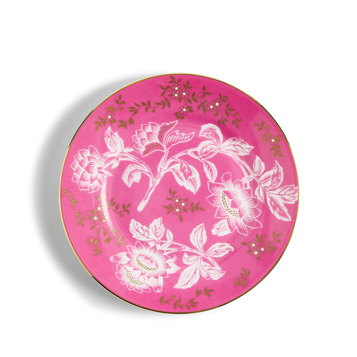Wedgwood Wonderlust Tonquin Plate Pink 20cm