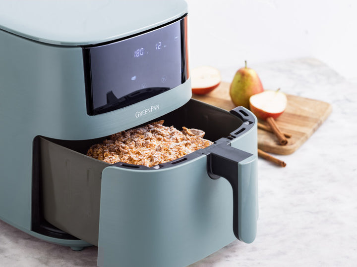 GreenPan Bistro Airfryer 1 basket 7.2L- 
Smokey Blue