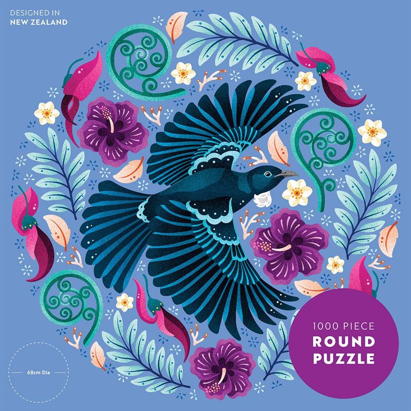 Tuneful Tui 1000 Pce - Round Puzzle