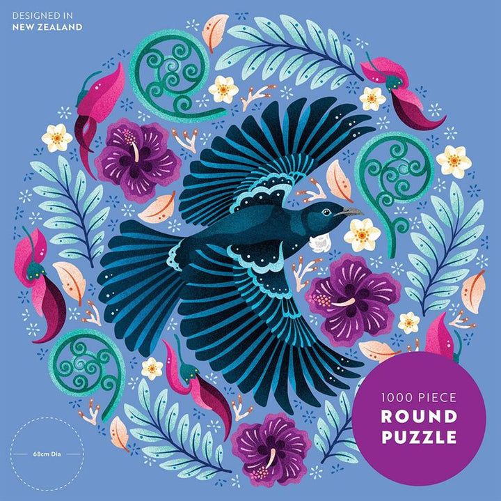 Tuneful Tui 1000 Pce - Round Puzzle