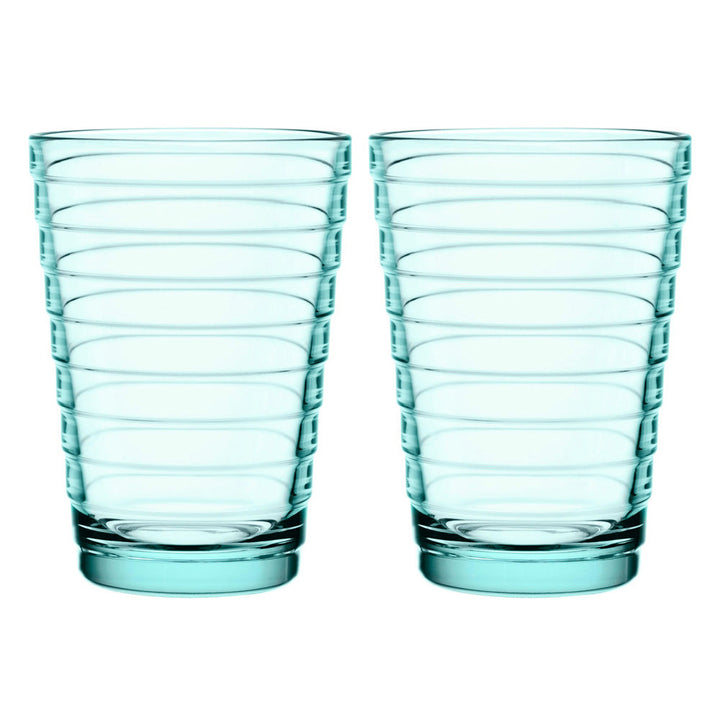 Aino Aalto Highball 330ml Water Green Pair