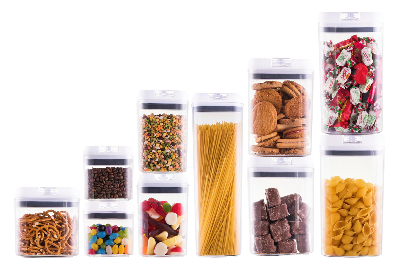 Flip Top Storage Container 10pce