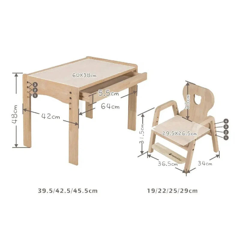 KAYA Kids Activity Table and Chair Set