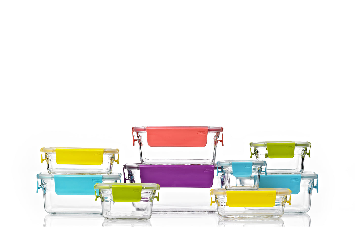 9Pce Premium Ovn Set:1x160,1000,1800ml2x440,395ml