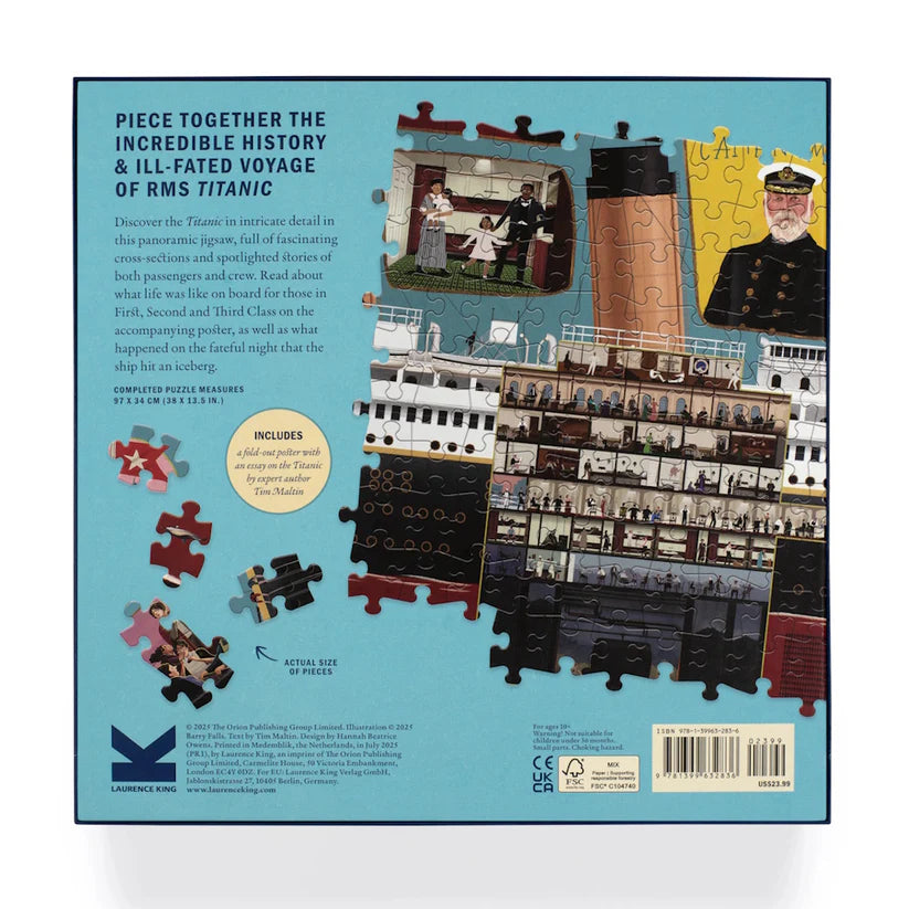 The World of the Titanic - 1000 Piece Jigsaw Puzzle