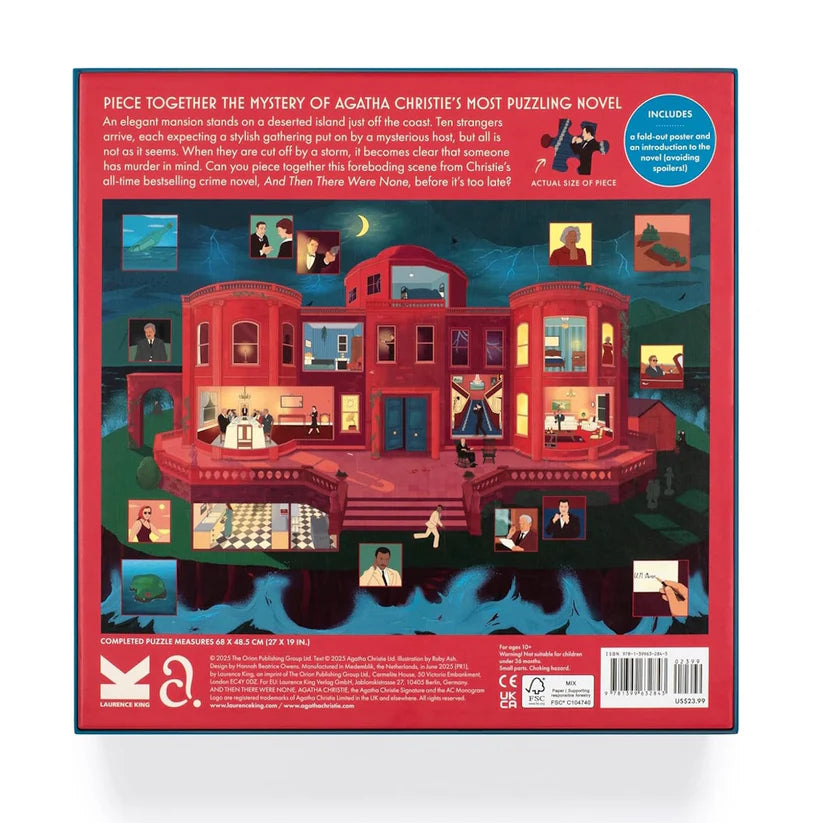 The World of Agatha Christie: And Then There Were None - 1000 Piece Jigsaw Puzzle