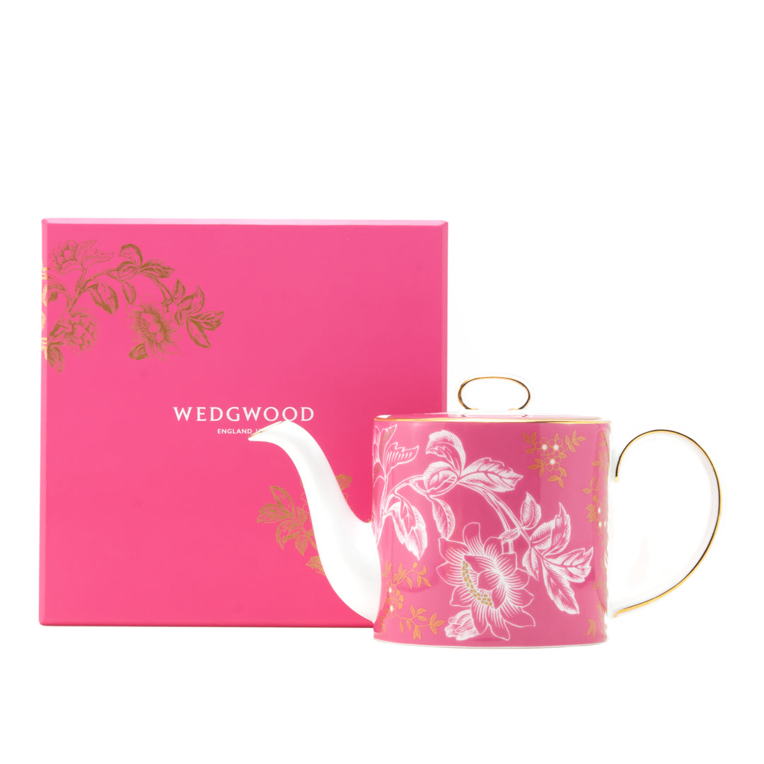 Wedgwood Wonderlust Tonquin Teapot Pink