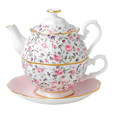 Rose Confetti Tea for One