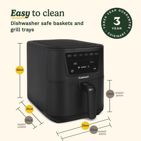 Compact Max Air Fryer PFAS Free 7.6L (AFS-8OBLXA)