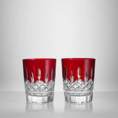 Waterford Lismore Red DOF 375ml Set of 2