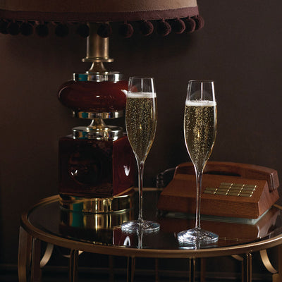 Crystal Elegance Champagne Classic Flute Pair