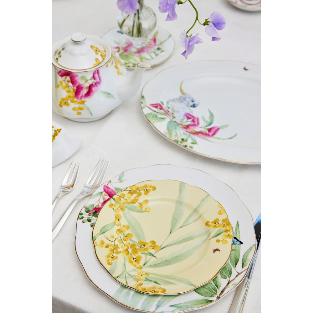 Royal Albert Miranda Kerr Australiana Plates Mixed Colours Set of 4