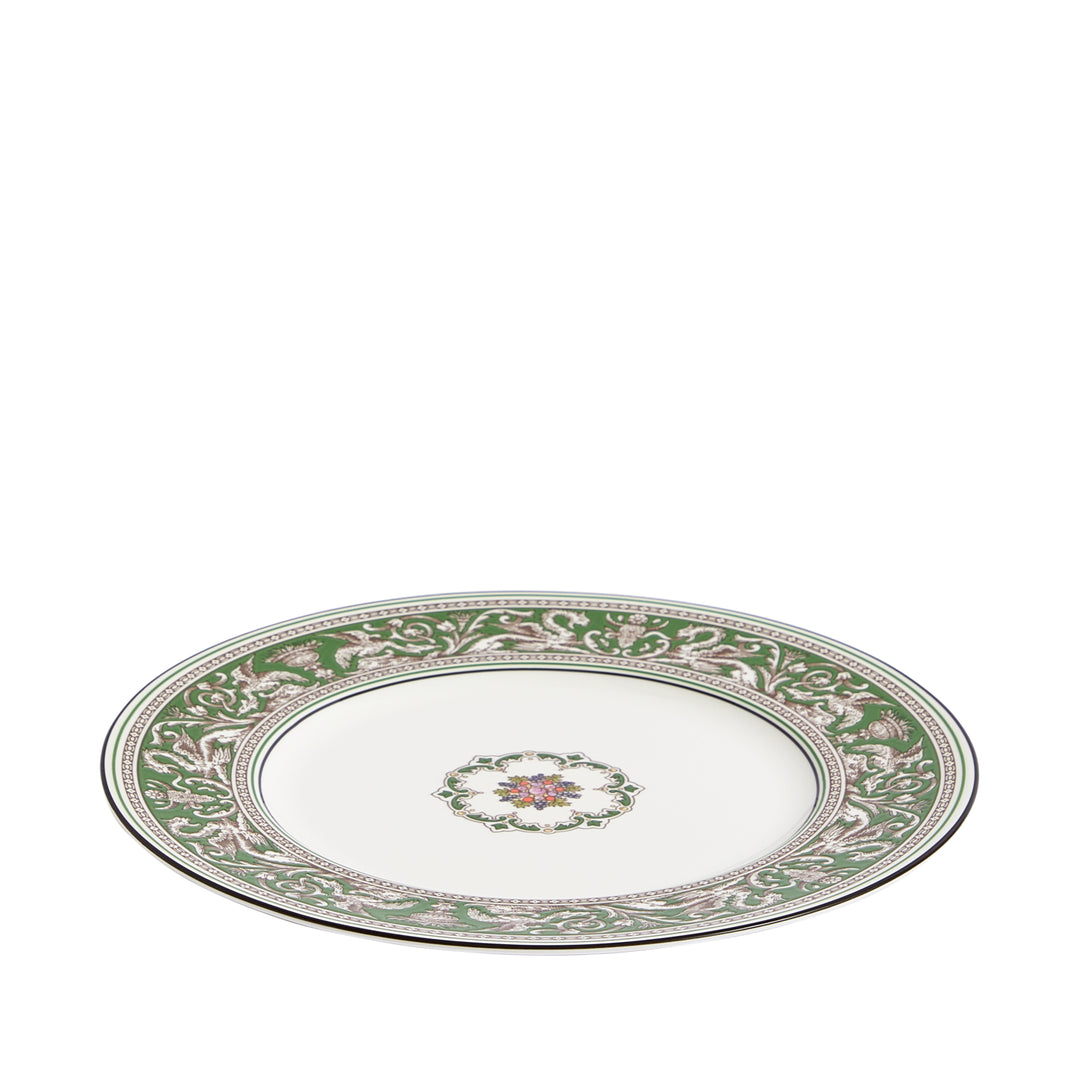 Florentine Colours  Plate 27cm Verde