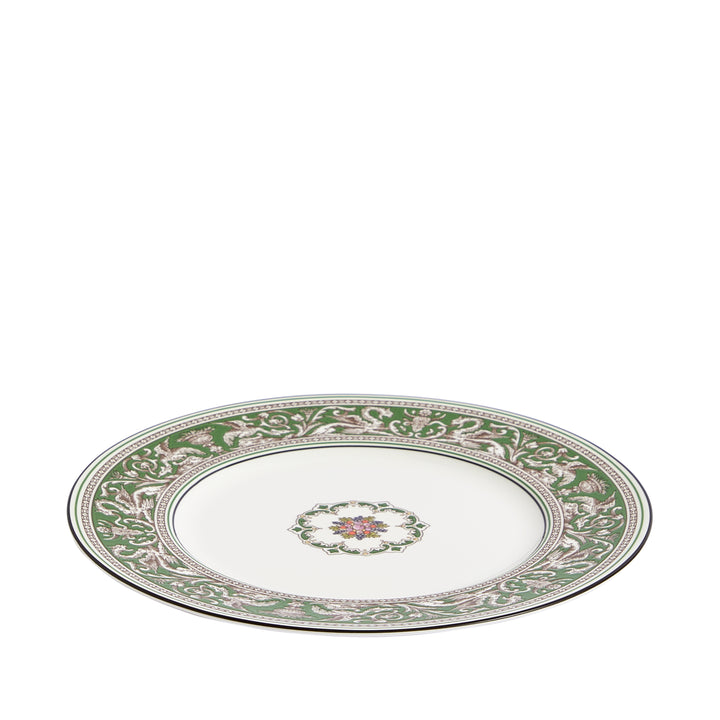 Florentine Colours  Plate 27cm Verde