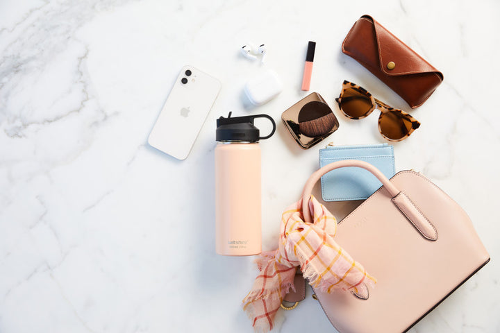 Stainless Steel Bottle Peach 500ml