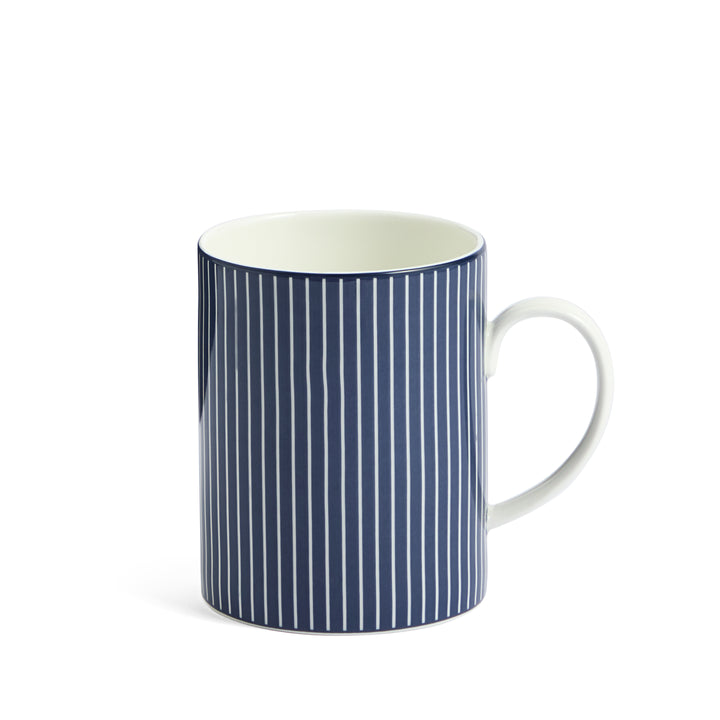 Gio Mug 347ml Pinstripe Blue