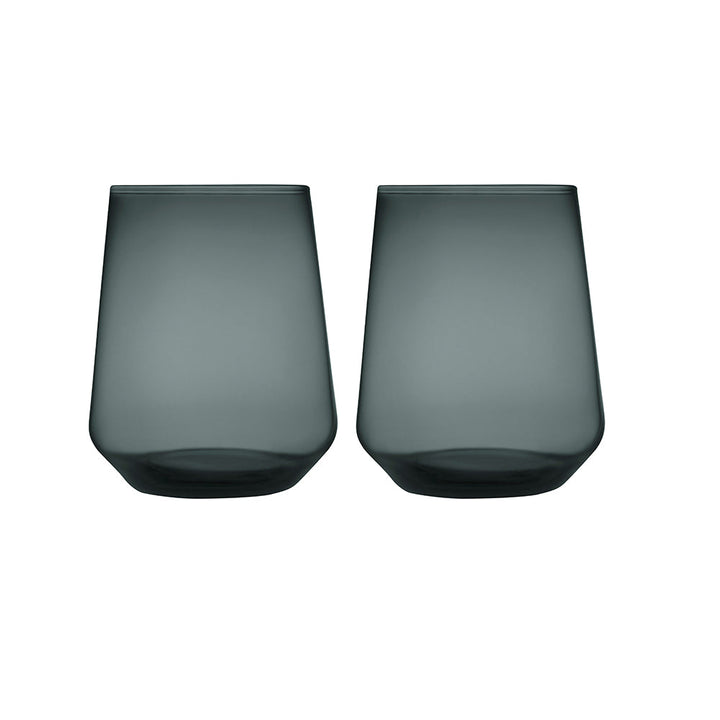 Essence Tumbler Pair Dark Grey