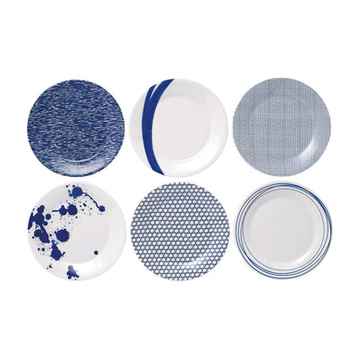Pacific Set of 6 Plates 23.5cm
