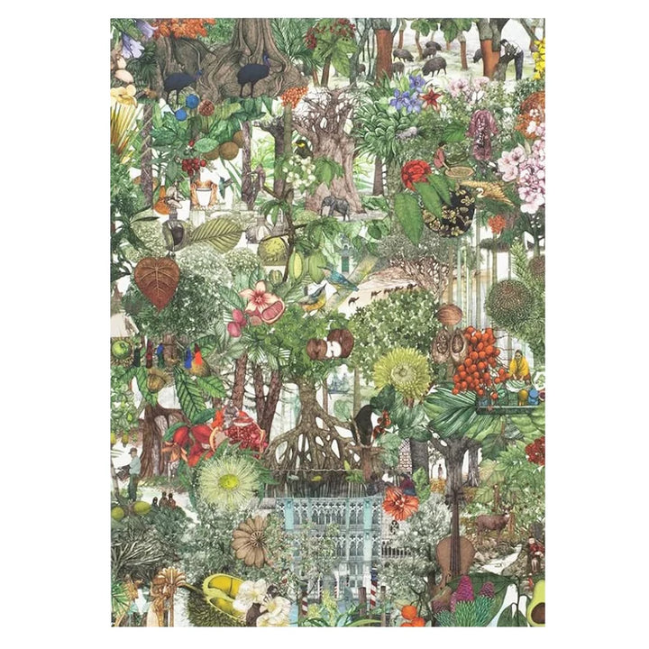 Around the World in 50 Trees - 1000 Piece Jigsaw Puzzle