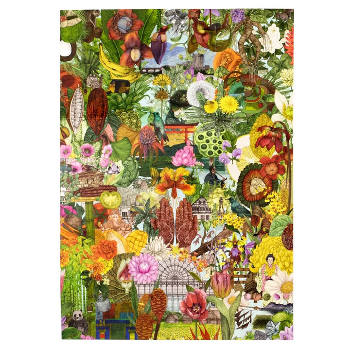 Around World in 50 Plants - 1000 Piece Jigsaw Puzzle