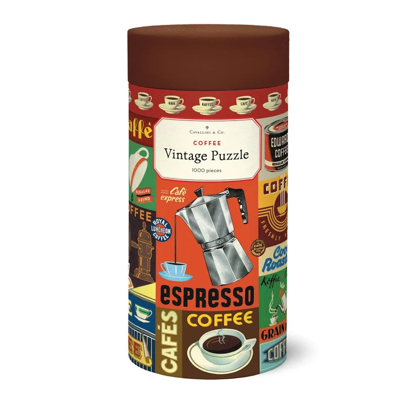 Coffee 1000 Pce - Vintage Puzzle