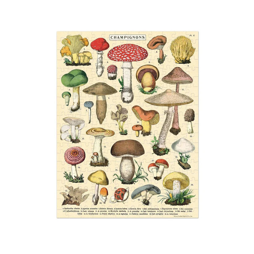 Mushrooms 240 Pce - Mini Puzzle
