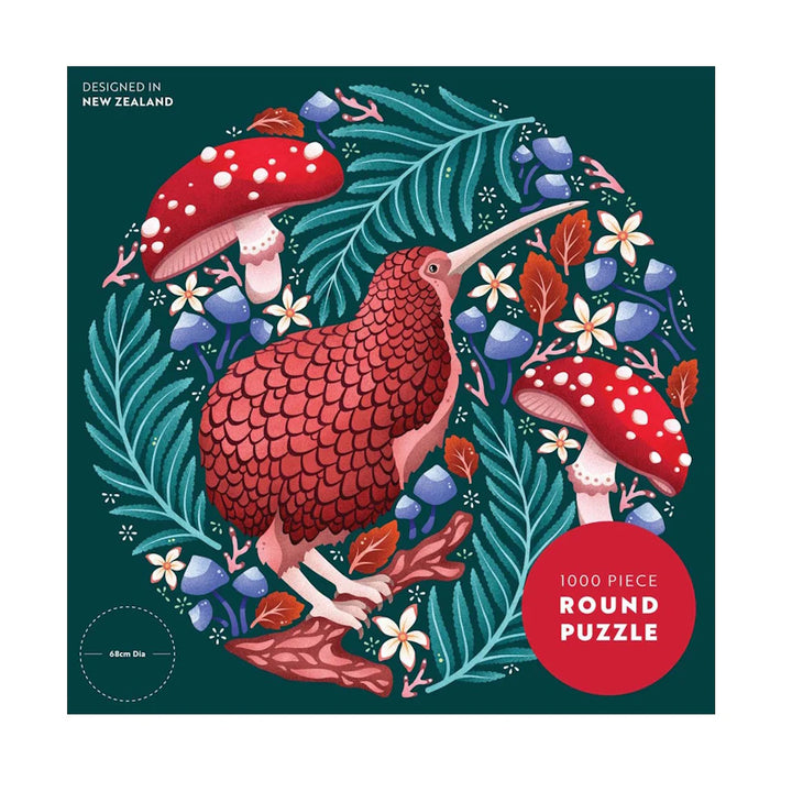 Kooky Kiwi 1000 Pce - Round Puzzle