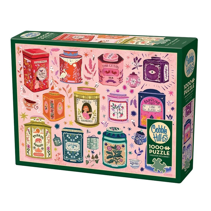 Tea Tin Treasures, 1000PCS,  Compact
