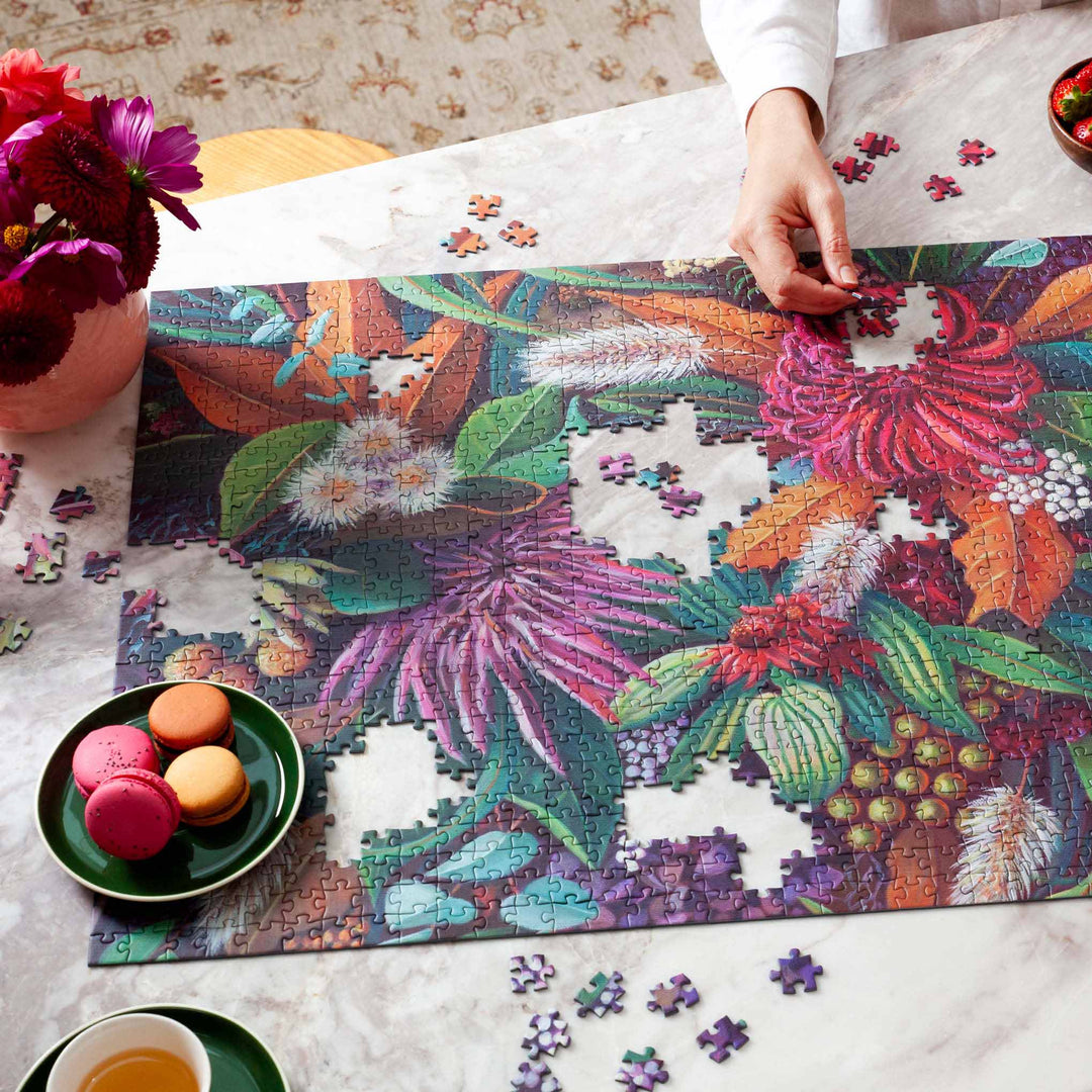 Floral Delight - 1000 Piece Jigsaw Puzzle