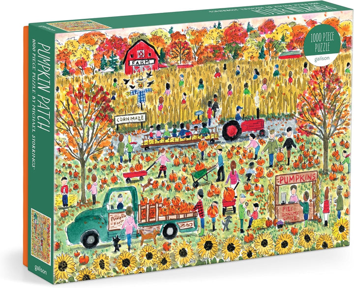 Michael Storrings Pumpkin Patch 1000pc puzzle