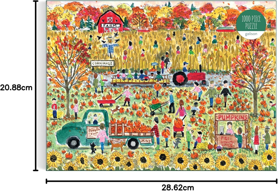 Michael Storrings Pumpkin Patch 1000pc puzzle